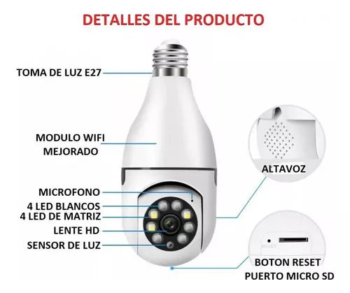 BOMBILLO CAMARA 360