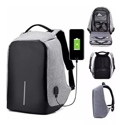 Maleta Morral Antirrobo Con Puerto Usb